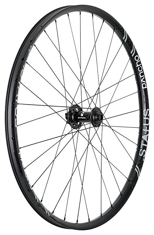 Panchowheels-Panchowheels Vorderrad Status 27.5" / Pancho Nabe 6 Loch, 100/15mm_PW179-VR6L15_