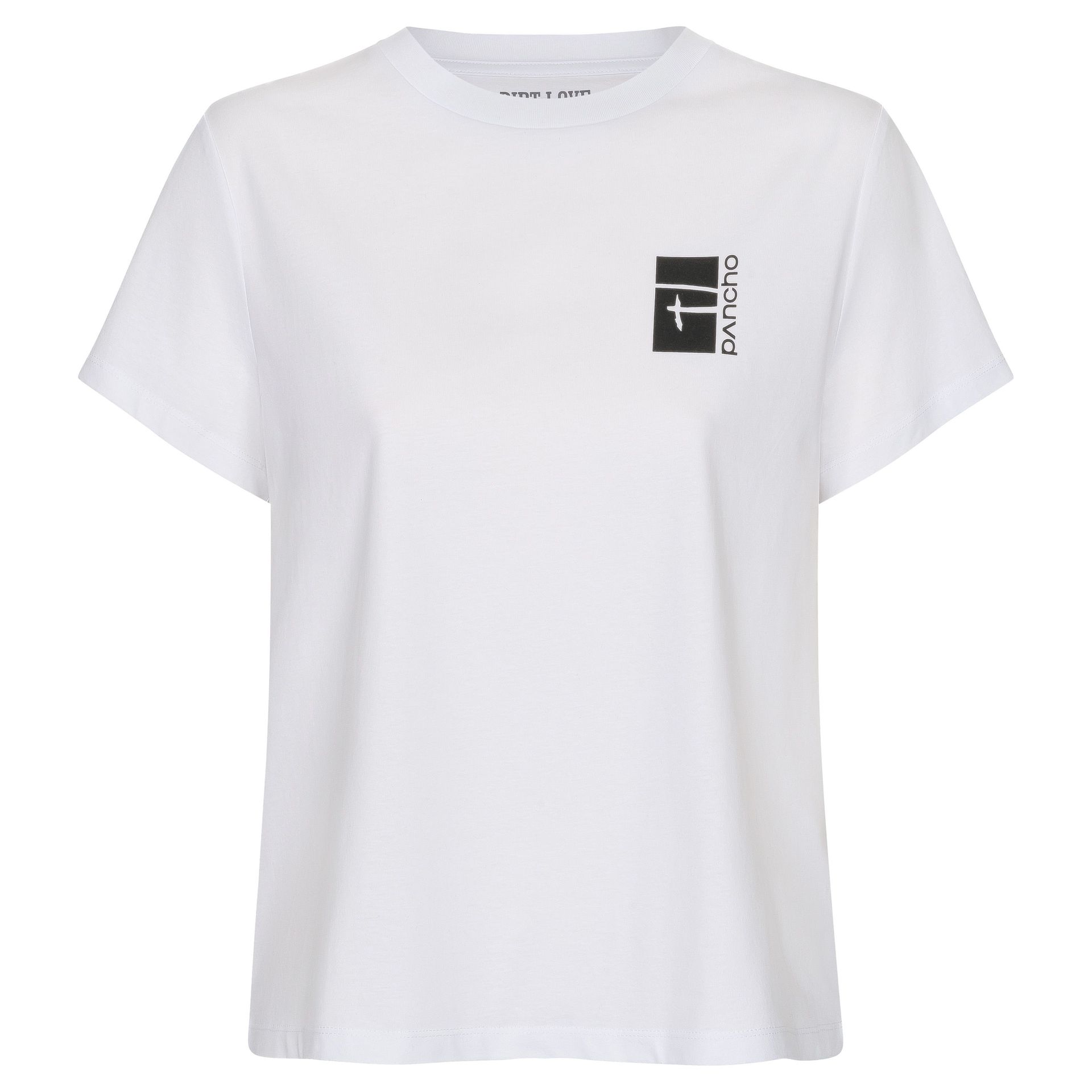 Panchowheels-Panchowheels x Dirt Love T-Shirt, Icon, Women, white_PWBE42_