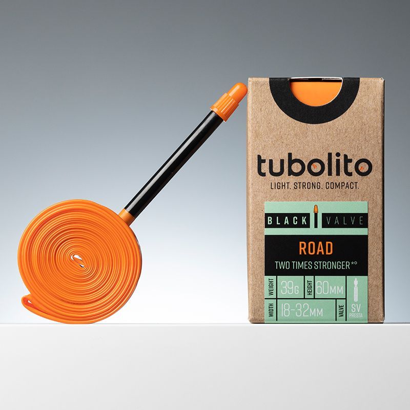 Tubolito-Tubolito Schlauch, Tubo-ROAD, 700C, Ventillänge 42mm schwarz, _33000034_