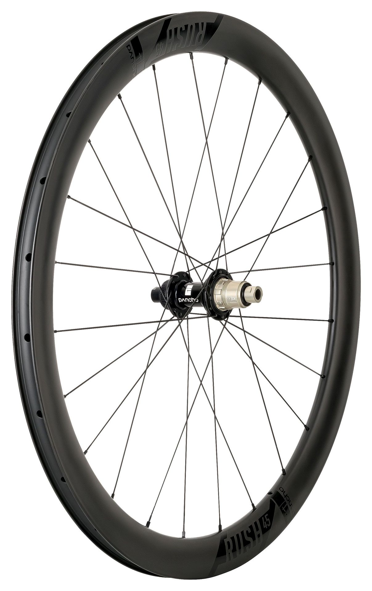 Panchowheels Hinterrad Rush 45 Disc Clincher / DT Swiss 180 Centerlock, Panchowheels Hinterrad Rush 45 Disc Clincher / DT Swiss 180 Centerlock,