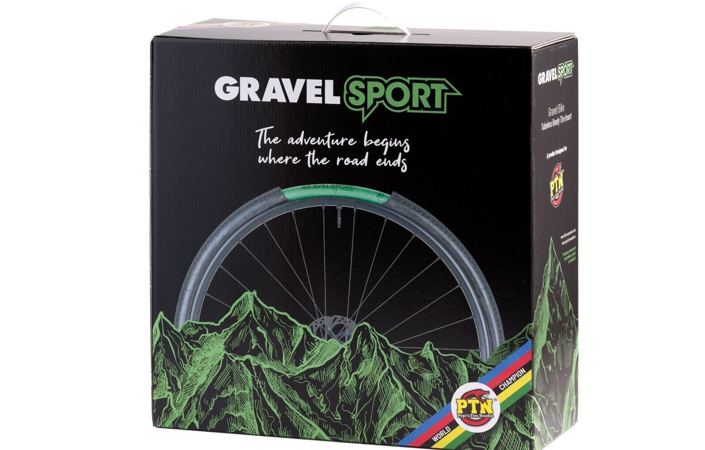 Pepi´s Tire Noodle, Gravel Sport - 2 Stk. inkl. Lufty Ventilen
