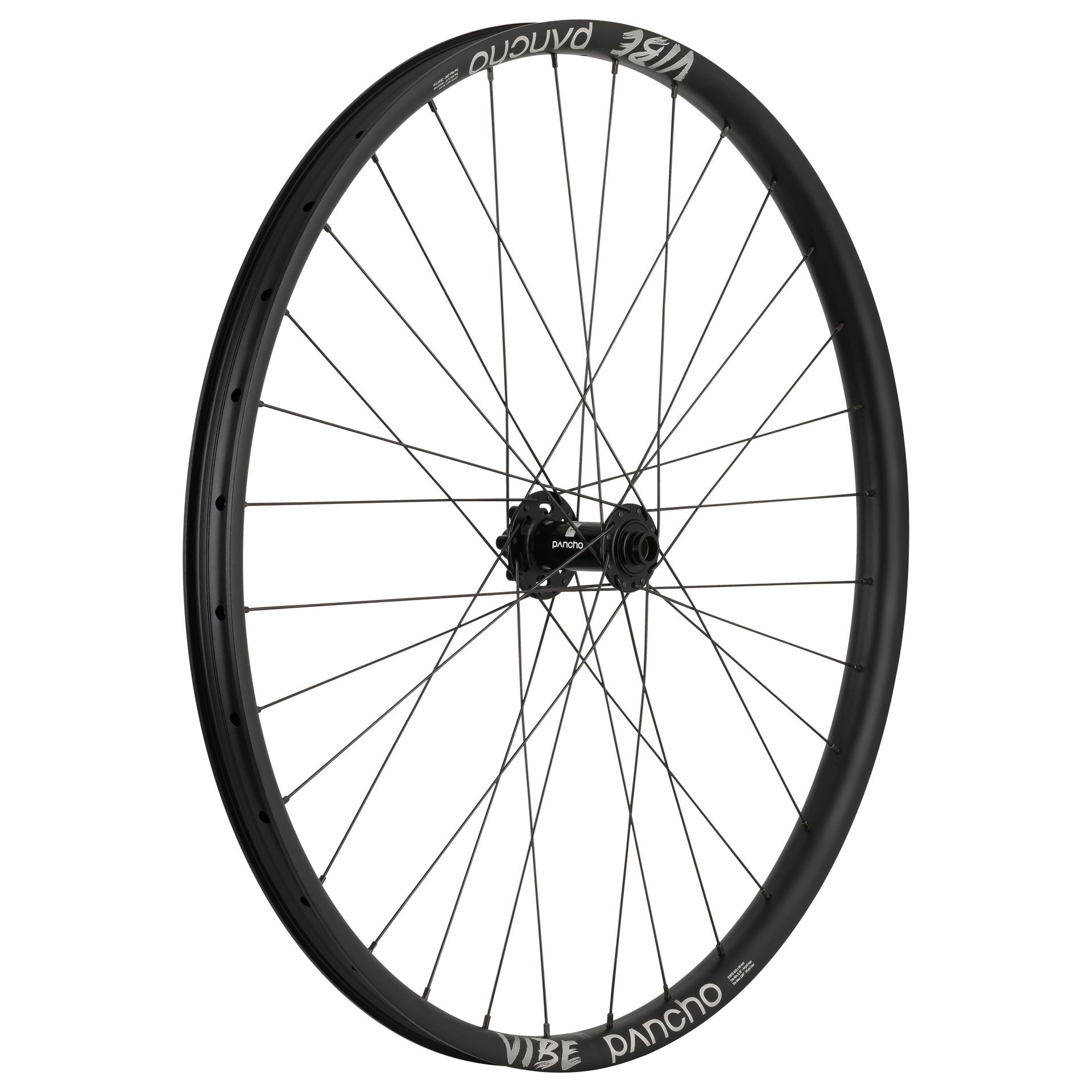 Panchowheels-Panchowheels Vorderrad Vibe 29" / Pancho Nabe 6 Loch, 110/15mm Boost_PW247-VR6LBOOST_