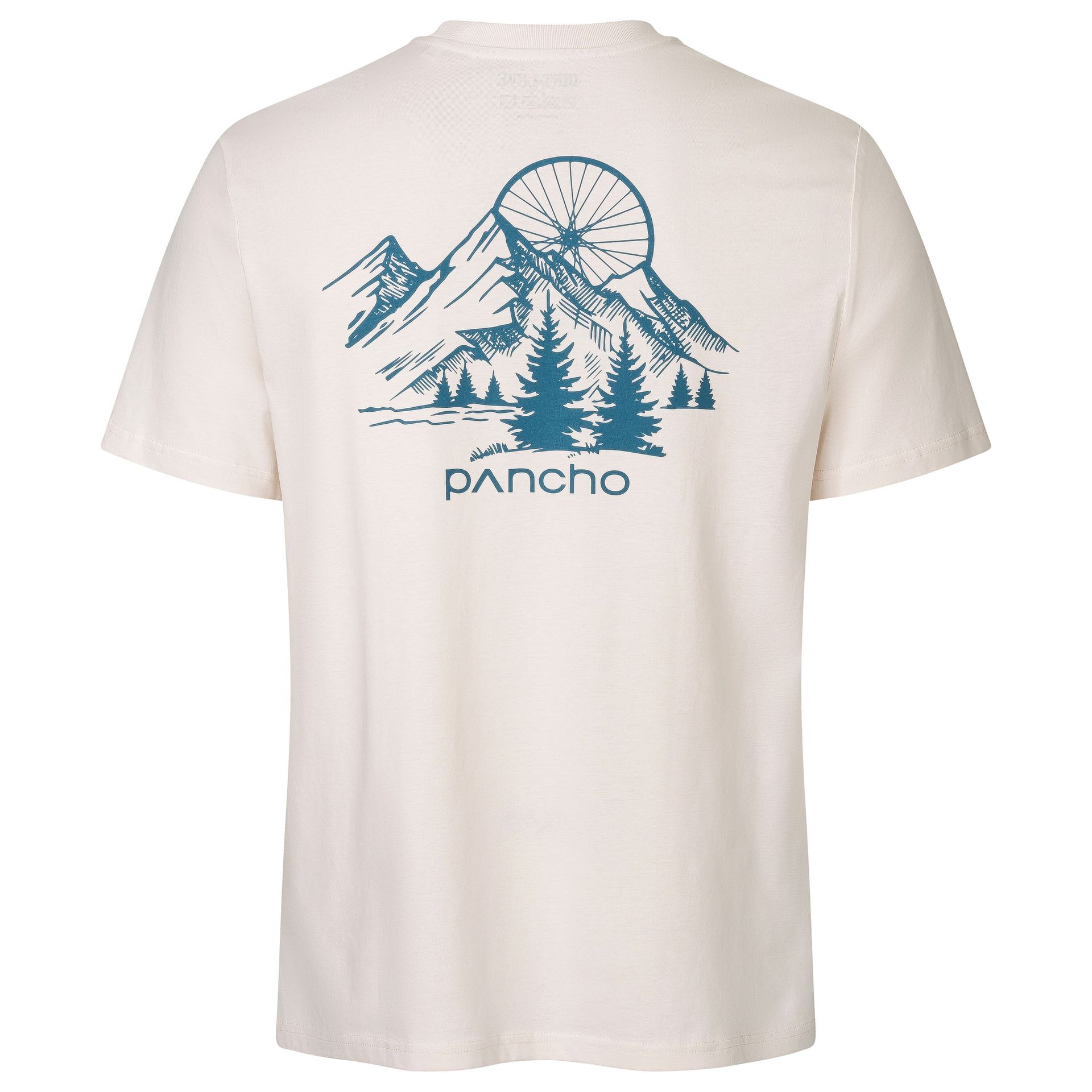 Panchowheels-Panchowheels x Dirt Love T-Shirt "Surf the Trail", creme_PWBE30_