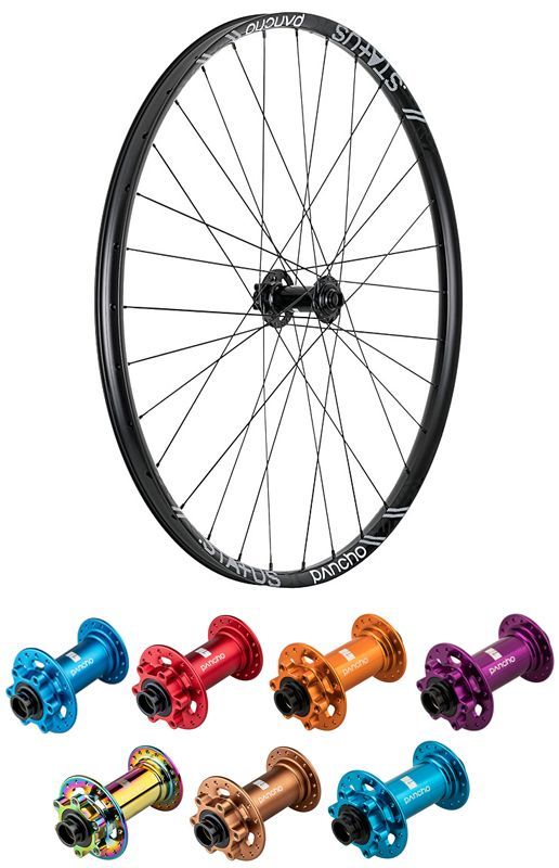 Laufradsatz Panchowheels Status 29", Pancho MTB 6 Loch, farbig, Boost