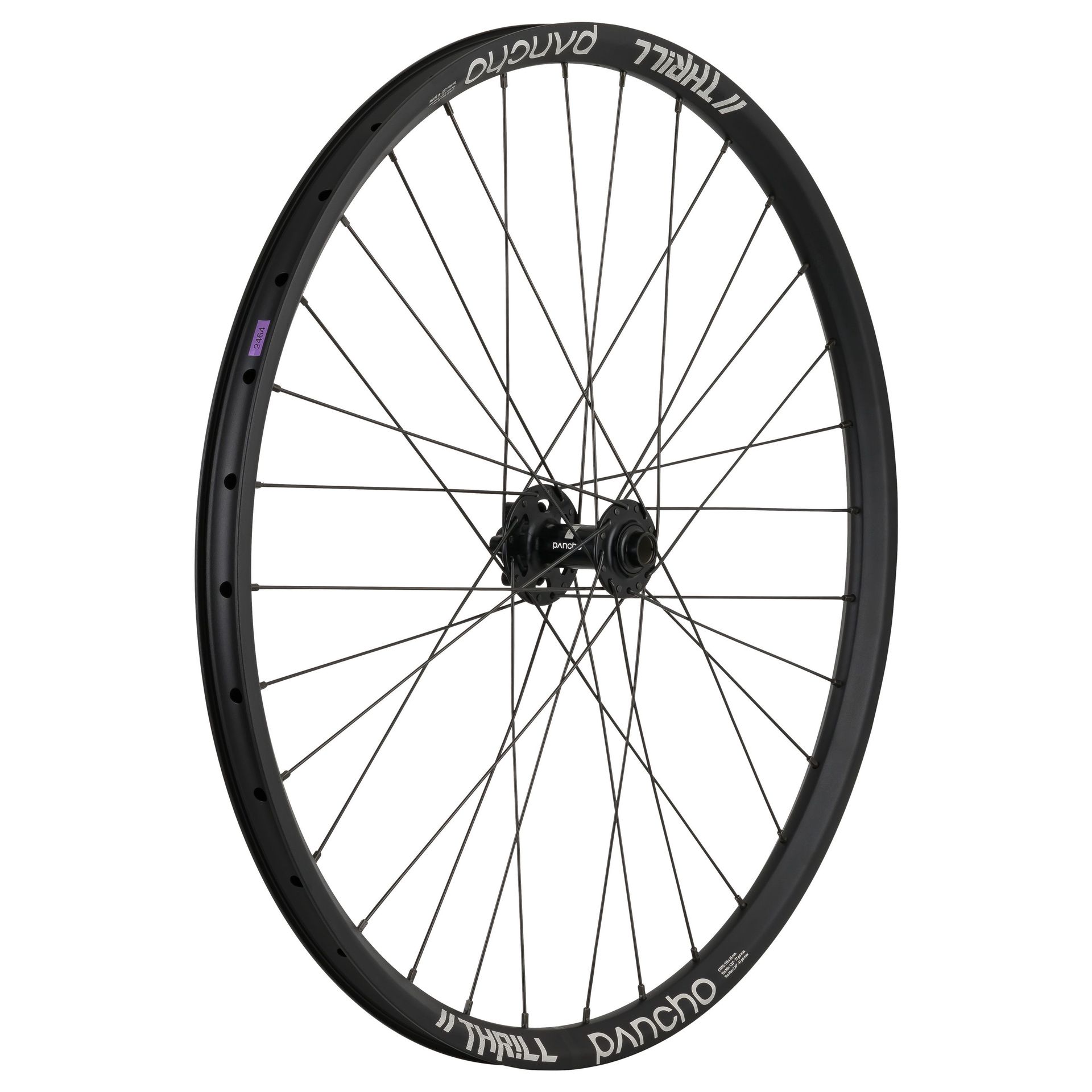 Panchowheels-Panchowheels Vorderrad Thrill 26" / DT Swiss 350, 6 Loch, 110/15mm Boost_PW255-VR6LBOOST_