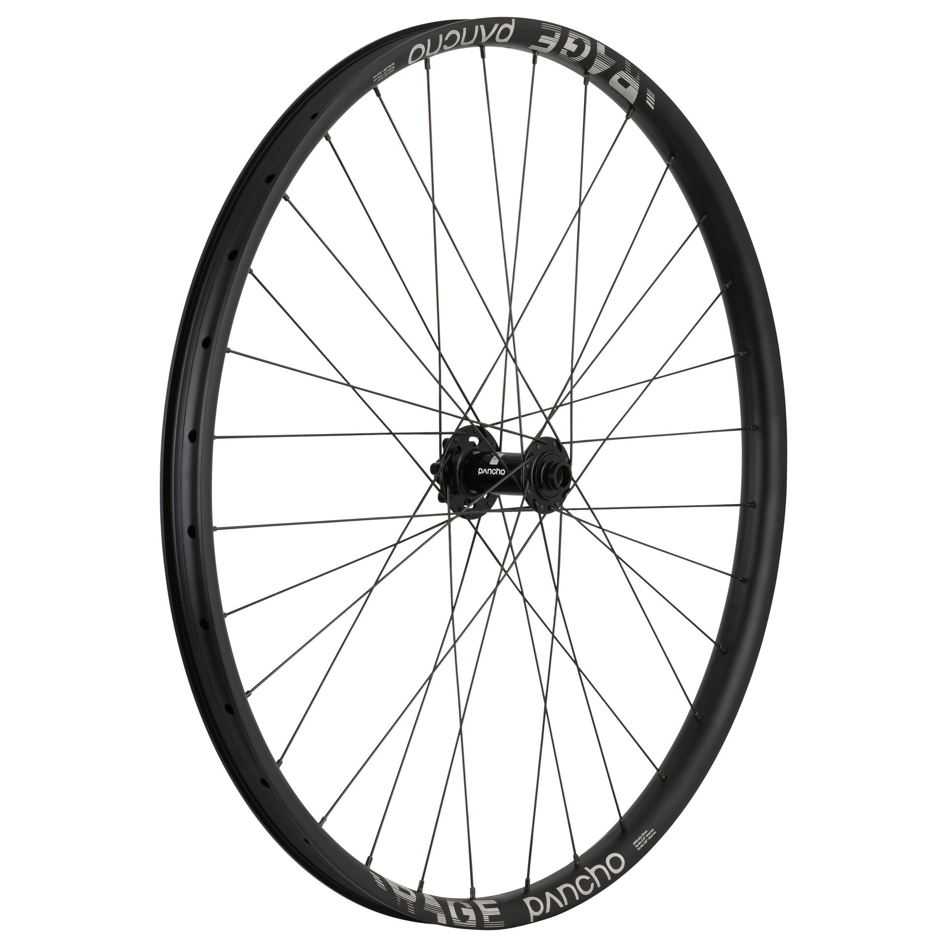 Panchowheels-Panchowheels Vorderrad Rage 29" / Pancho Nabe 6 Loch, 110/15mm Boost_PW329-VR6LBOOST_