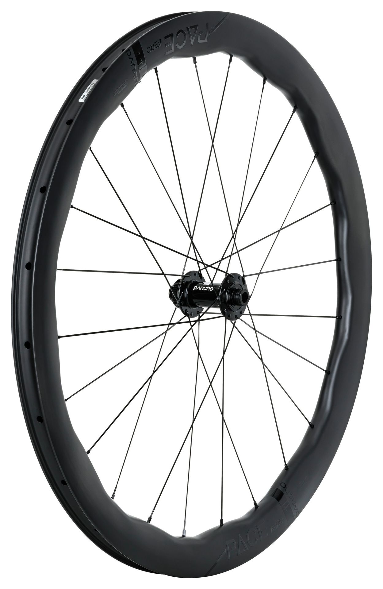 Panchowheels-Panchowheels Vorderrad Pace Aero Disc Clincher / DT Swiss 240s Centerlock, _PW393-VRCL12_