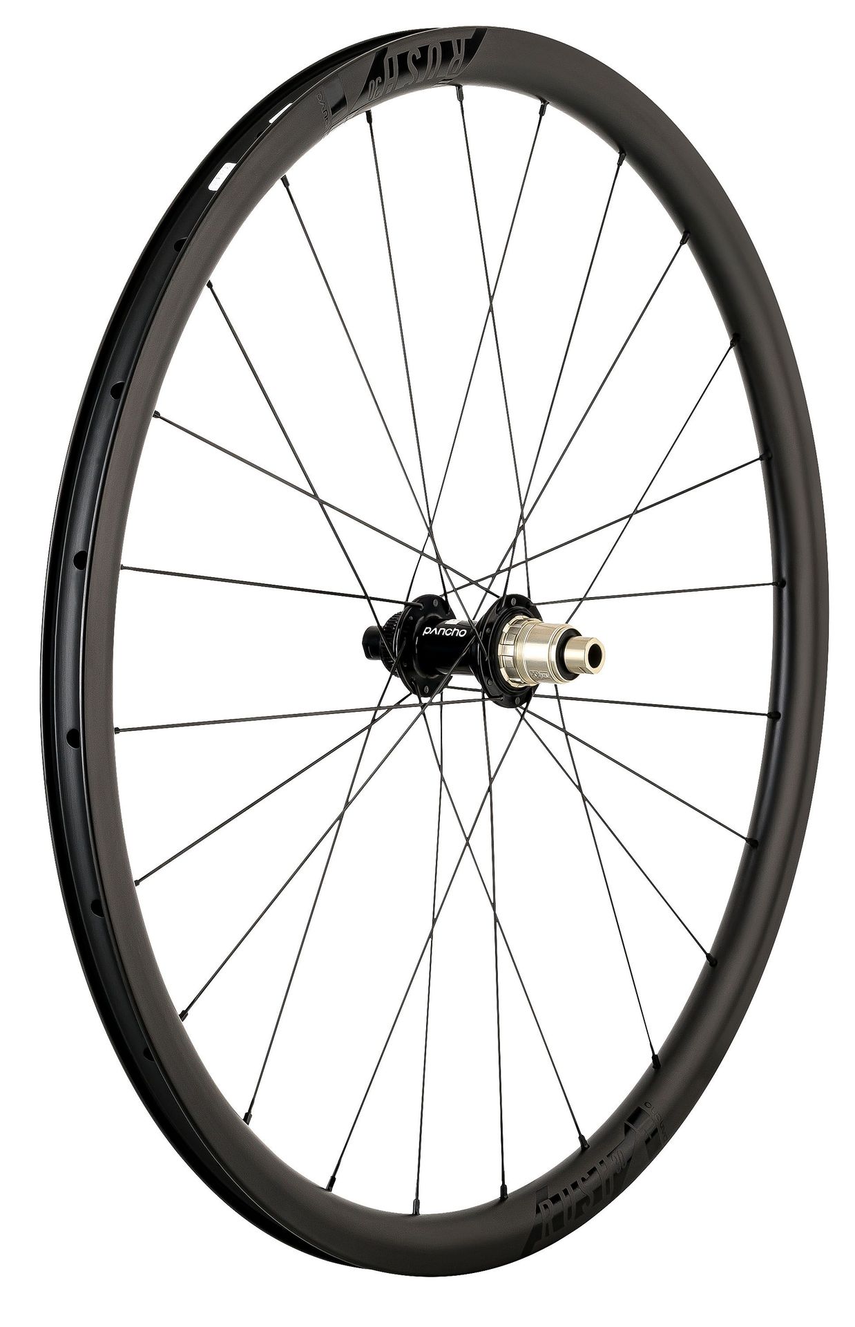 Panchowheels-Panchowheels Hinterrad Rush 30 Disc Clincher / Pancho Nabe Centerlock, _PW284-HRCL14212_