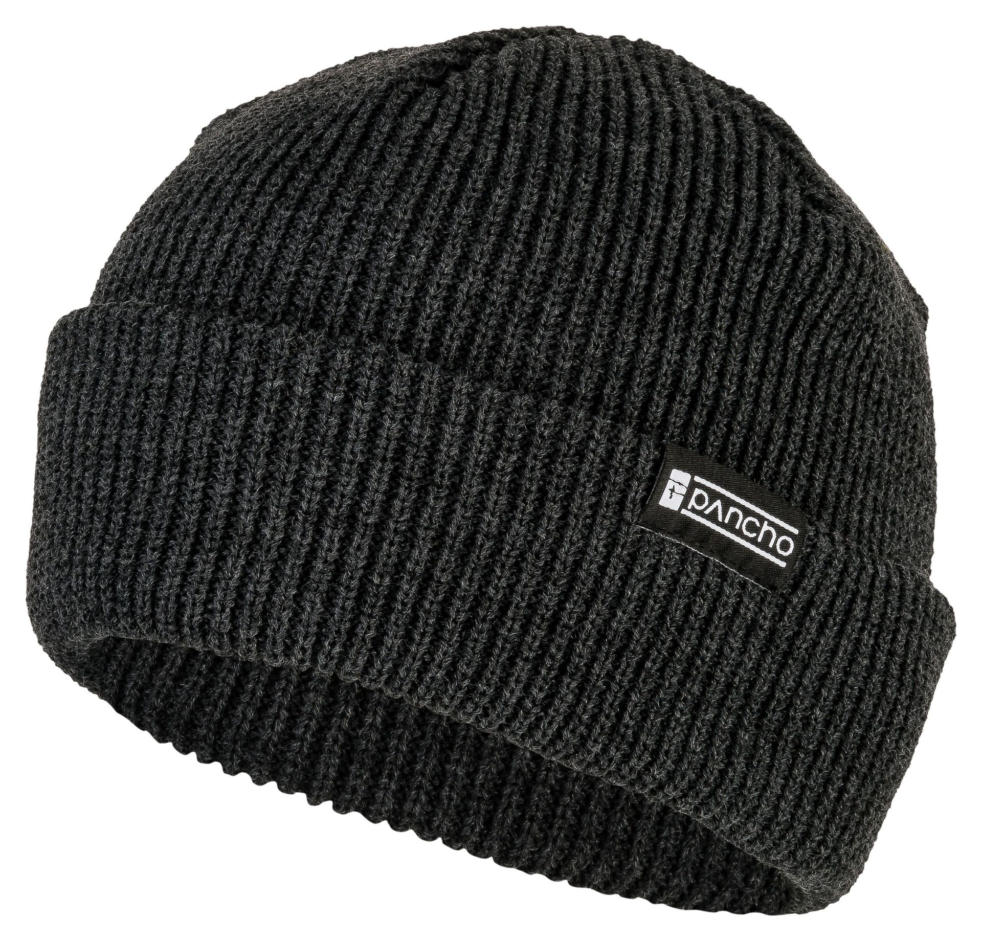 Pancho x Dirt Love, "Short Beanie", charcoal