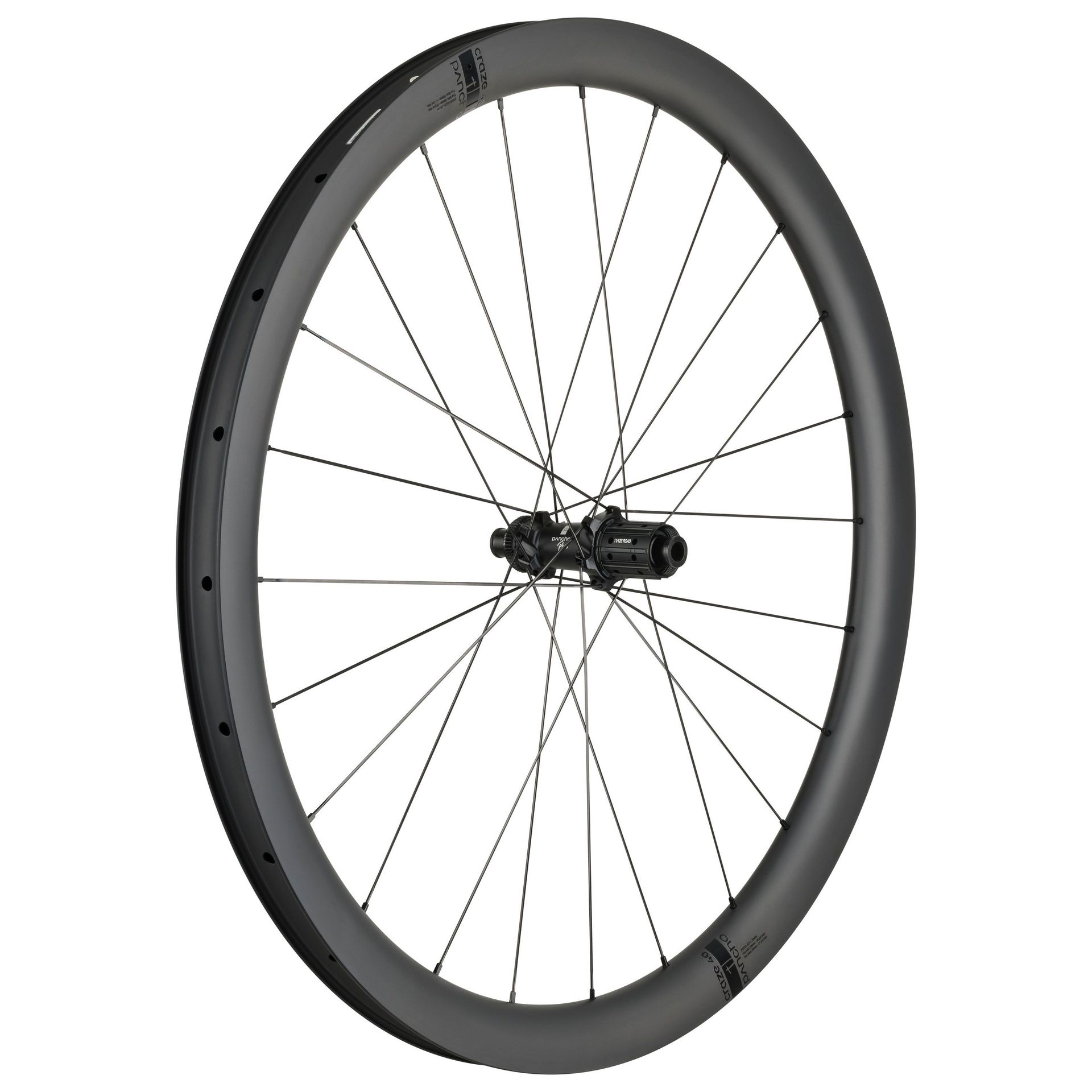 Panchowheels-Panchowheels Hinterrad Craze 40 Carbon 700c / DT Swiss 240s Centerlock, 142/12mm_PW443-HRCLXDR14212_