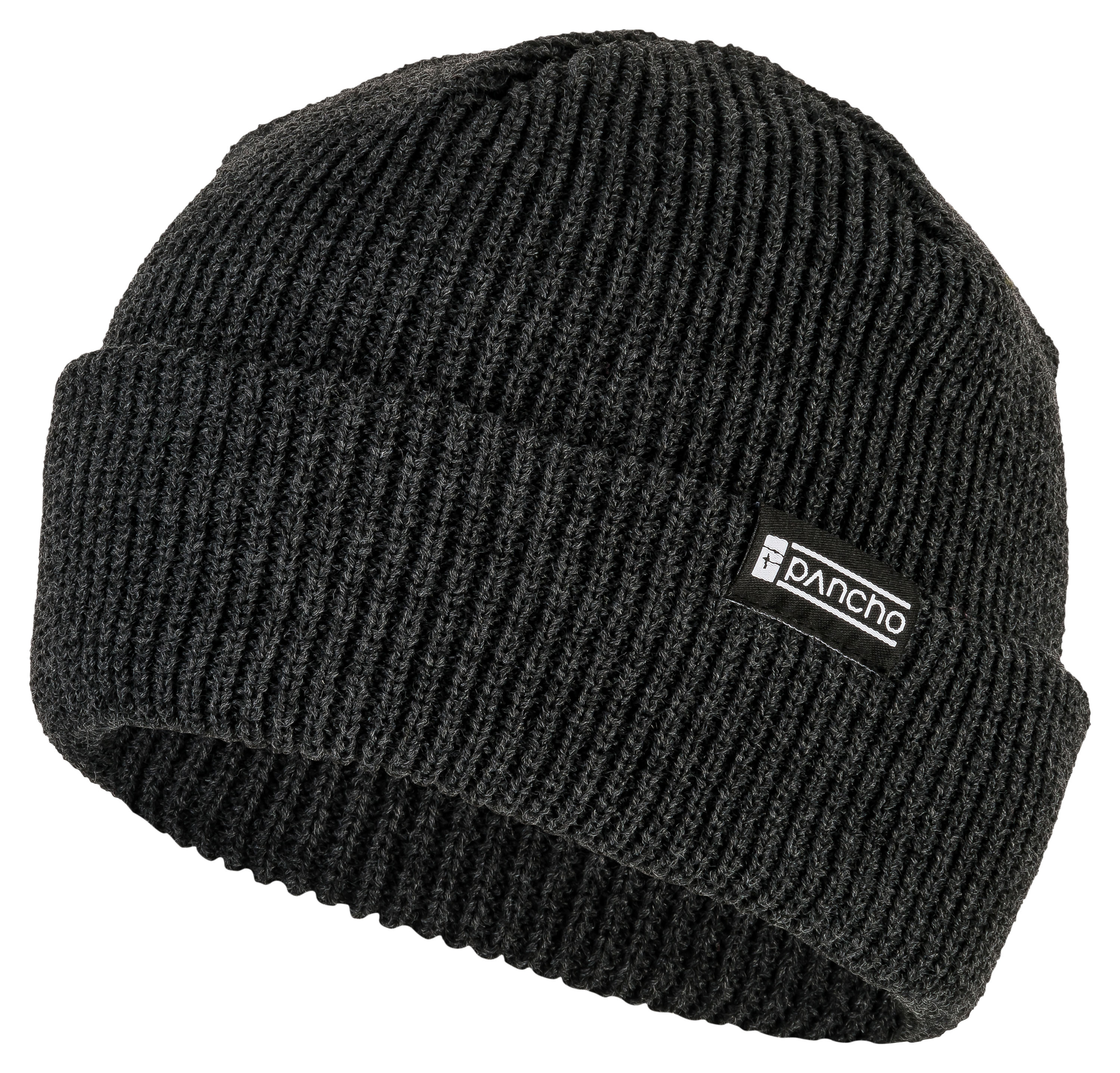 Pancho x Dirt Love, "Short Beanie", charcoal 