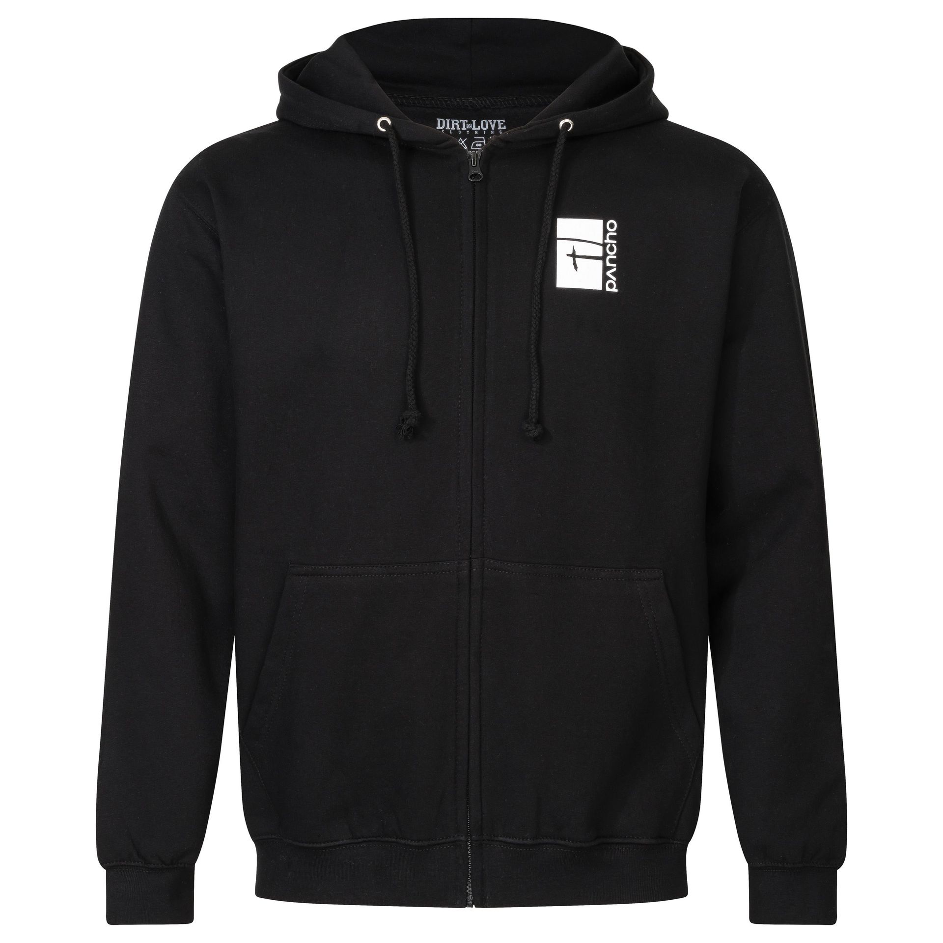 Panchowheels-Panchowheels x Dirt Love Zip Hoodie, Men, black_PWBE46_