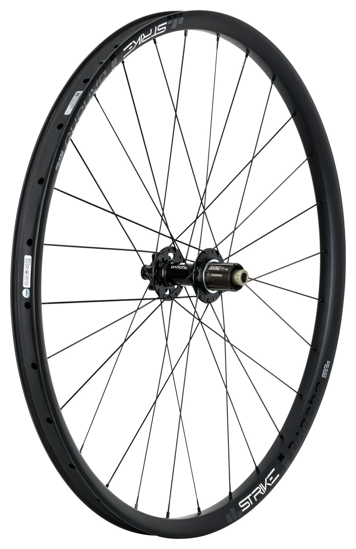 Panchowheels-Panchowheels Hinterrad Strike 27.5" / Pancho Nabe 6 Loch, 148/12mm Boost,_PW268-HR6LXDBOOST_