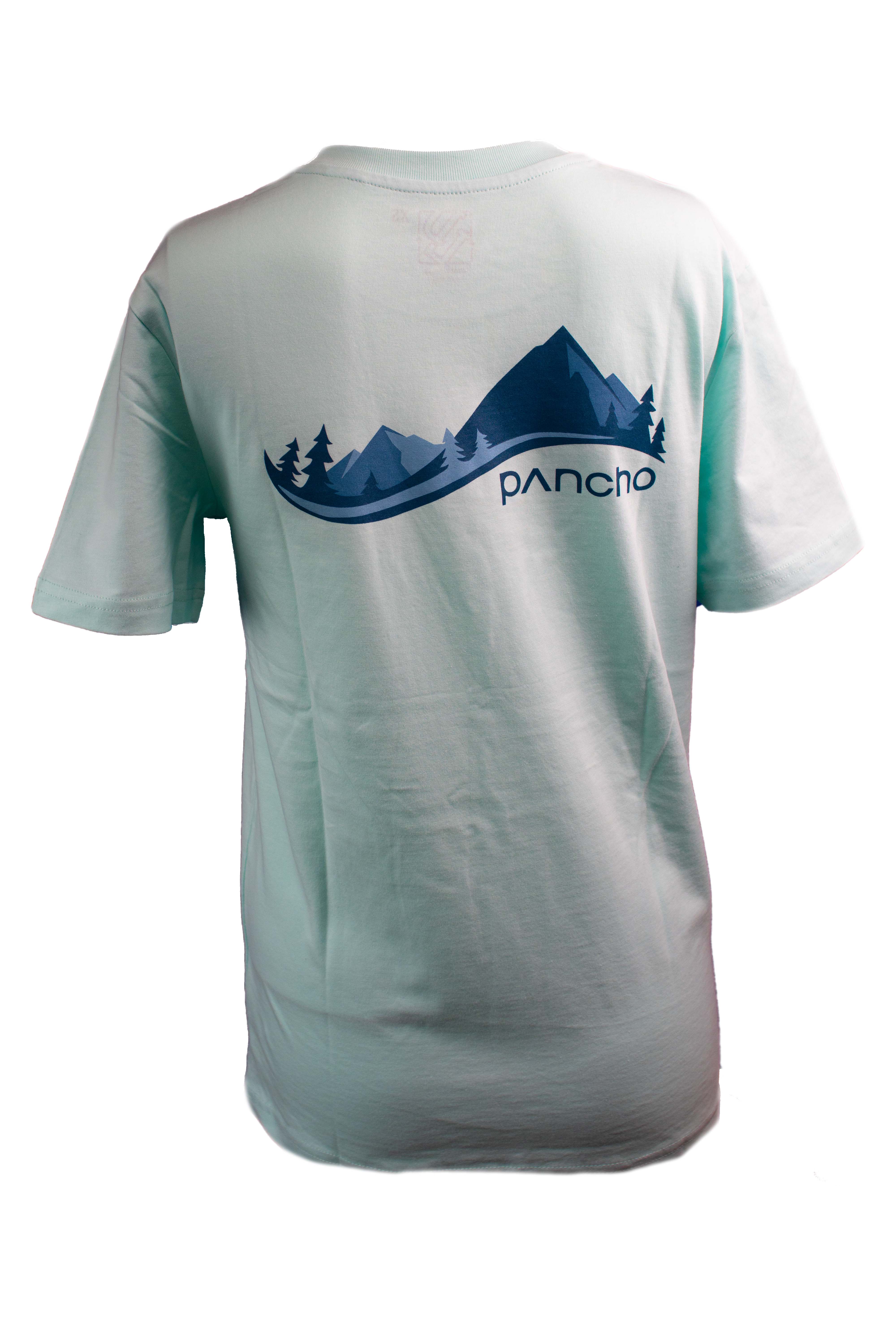 Panchowheels x Dirt Love Women T-Shirt, 'caribbean blue' 