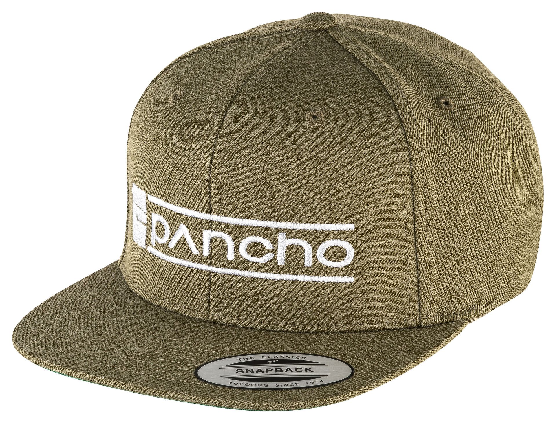 Panchowheels-Pancho x Dirt Love "Snapback Cap", olive_PWBE26-OL_