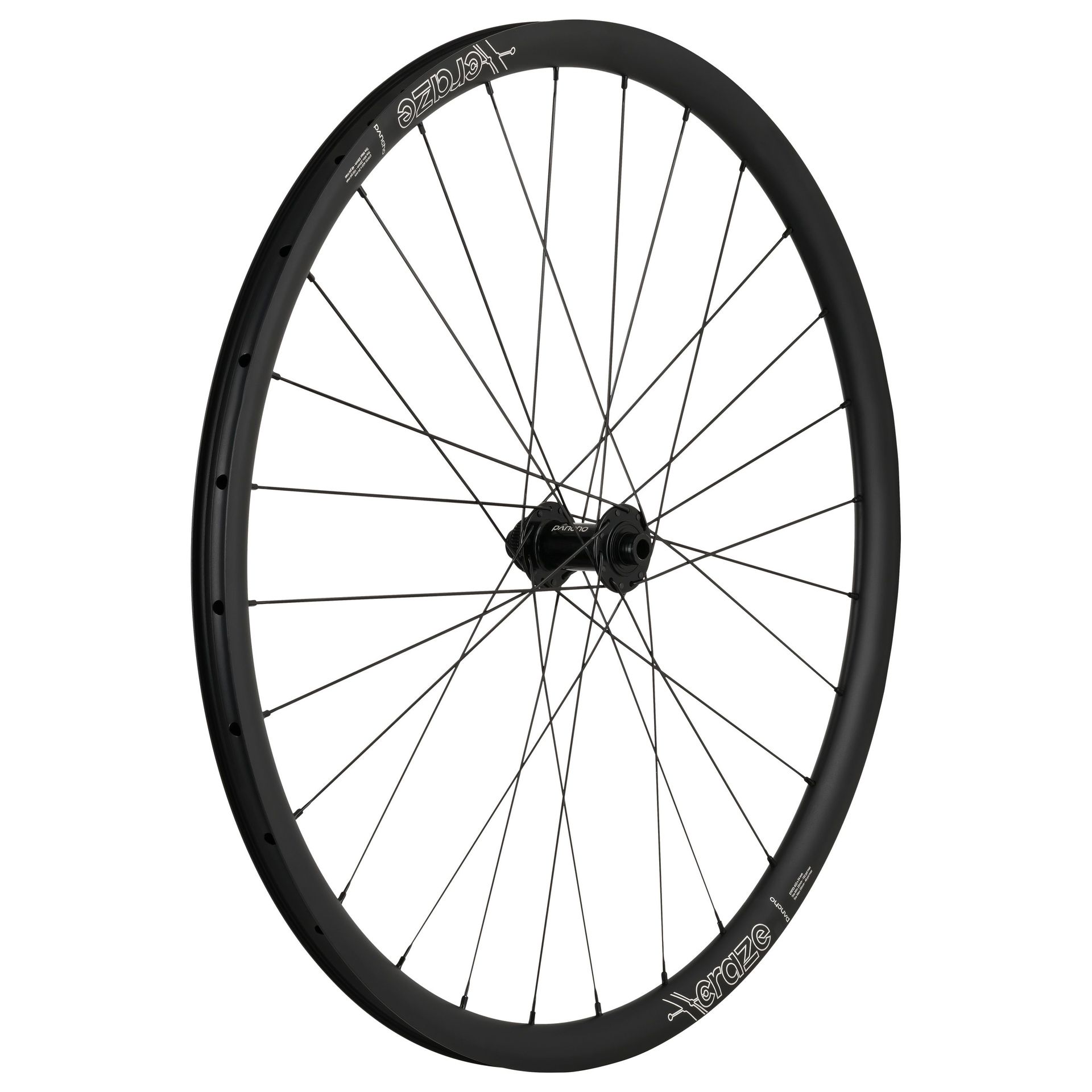 Panchowheels-Panchowheels Vorderrad Craze Disc 700C / Pancho Nabe Centerlock, 100/12mm_PW309-VRCL12_