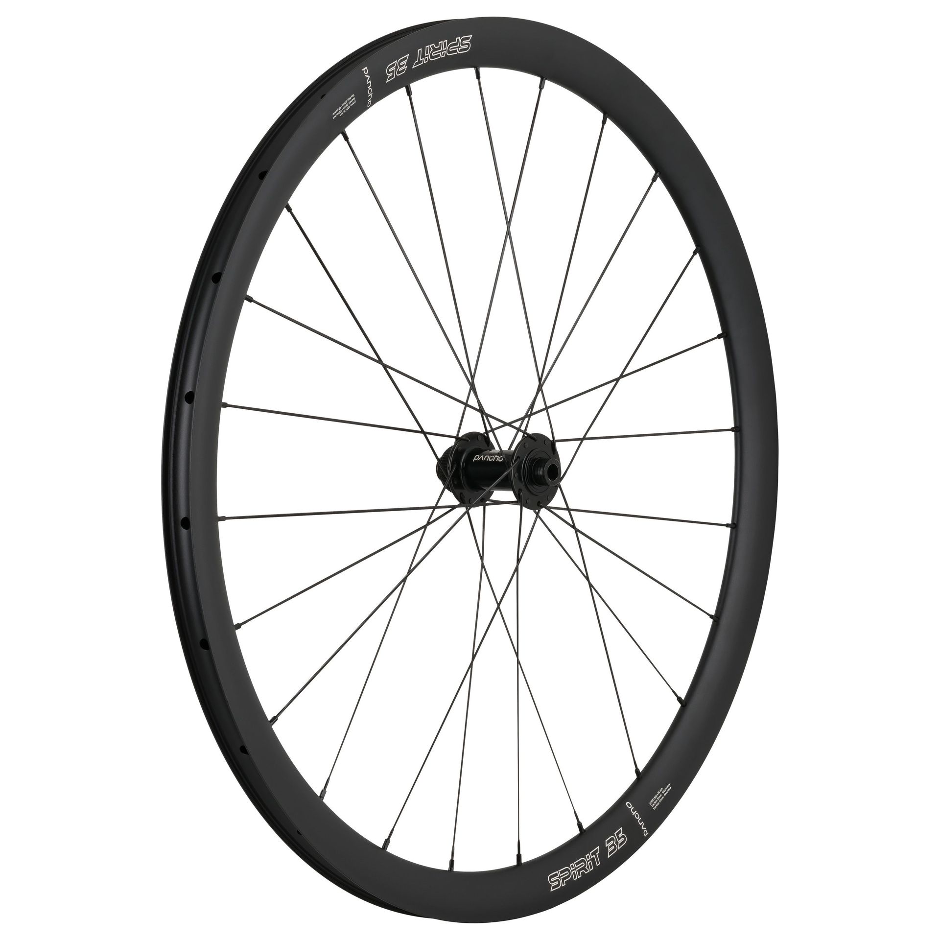 Panchowheels-Panchowheels Vorderrad Spirit 35, Disc / Tune Micro Centerlock, 100/12mm_PW261-VR6L12_