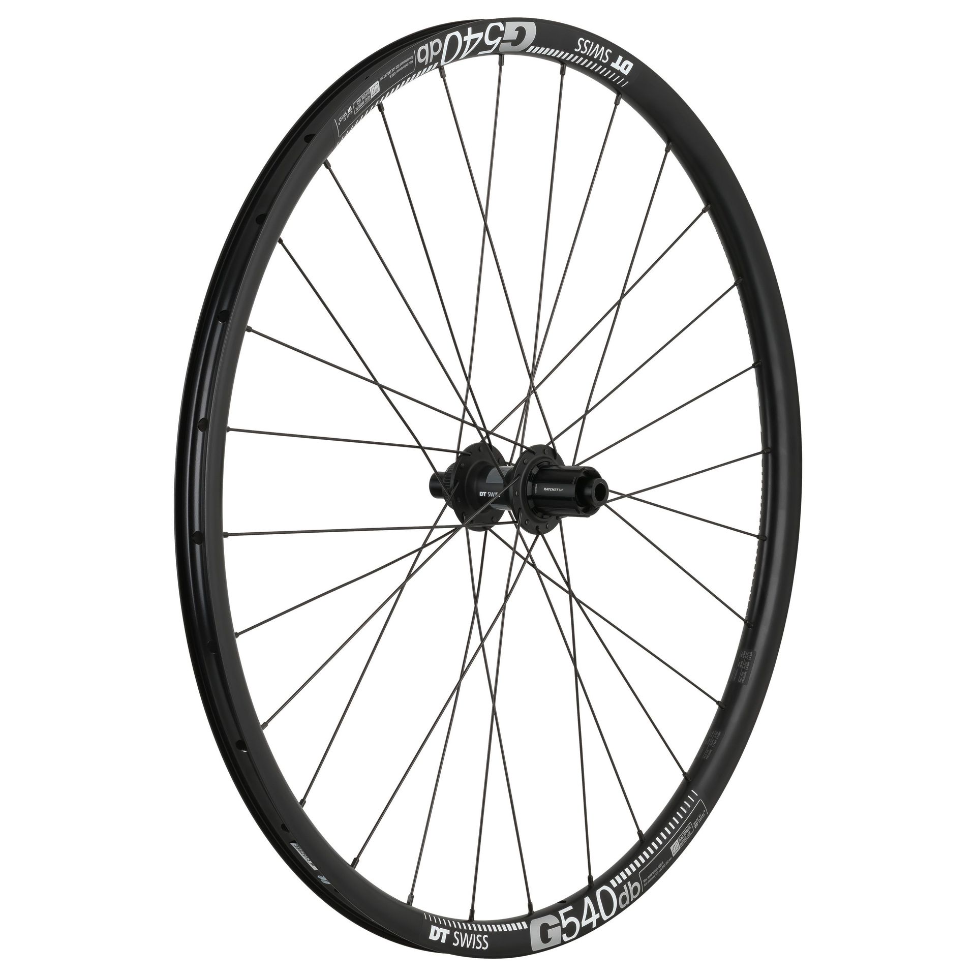 _PRO4519 Hinterrad DT Swiss G540 700c / 370 CL, 142/12mm, Sram XDR Road