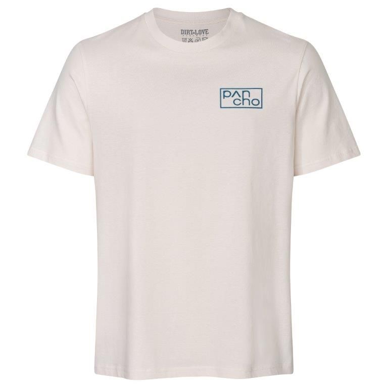 Panchowheels x Dirt Love T-Shirt "Surf the Trail", creme, M Panchowheels x Dirt Love T-Shirt "Surf the Trail", creme, M
