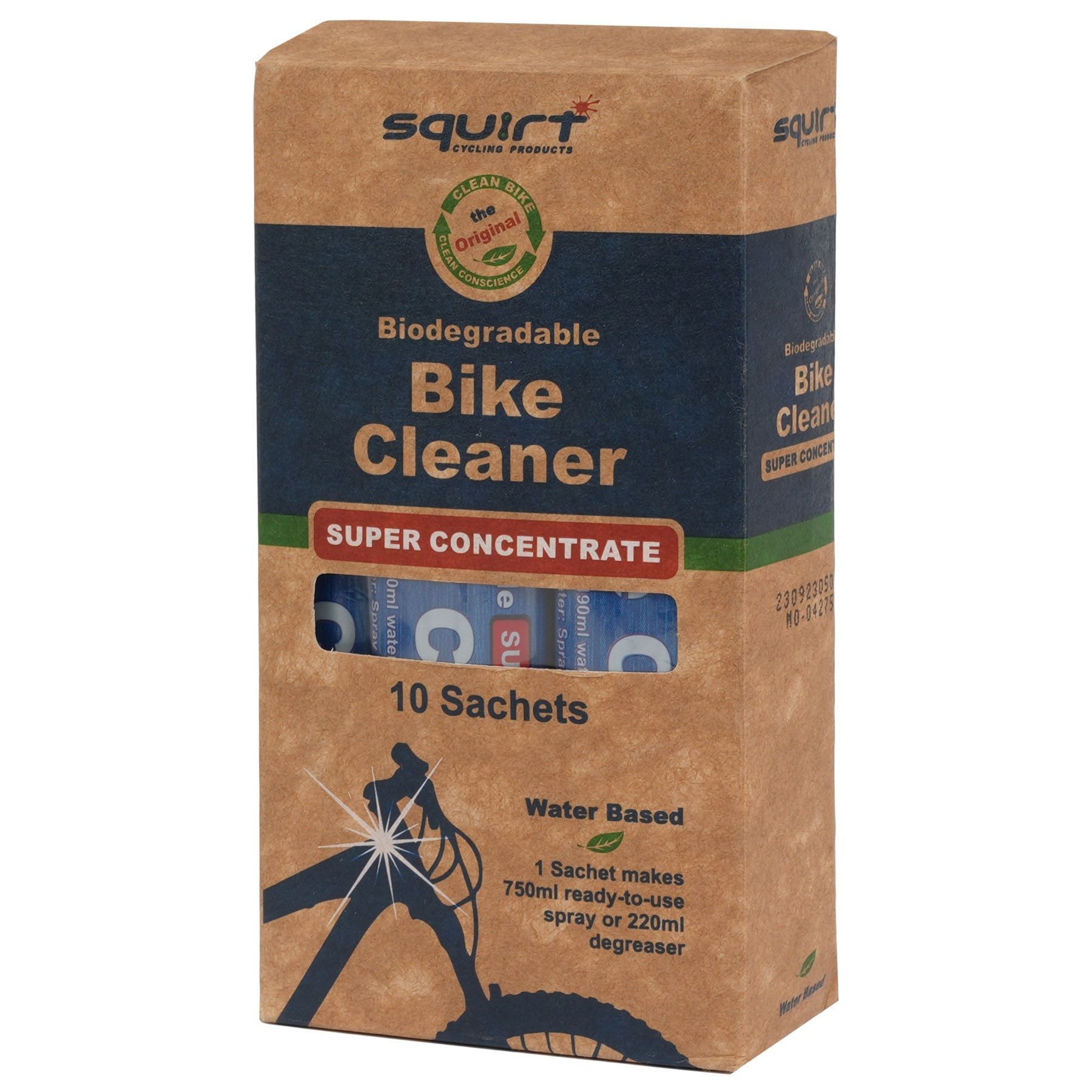 Squirtlube-Squirt Lube Bio Bike Wash Concentrate Box, 10x 30g Gel (10 Flaschen)_SQL018_