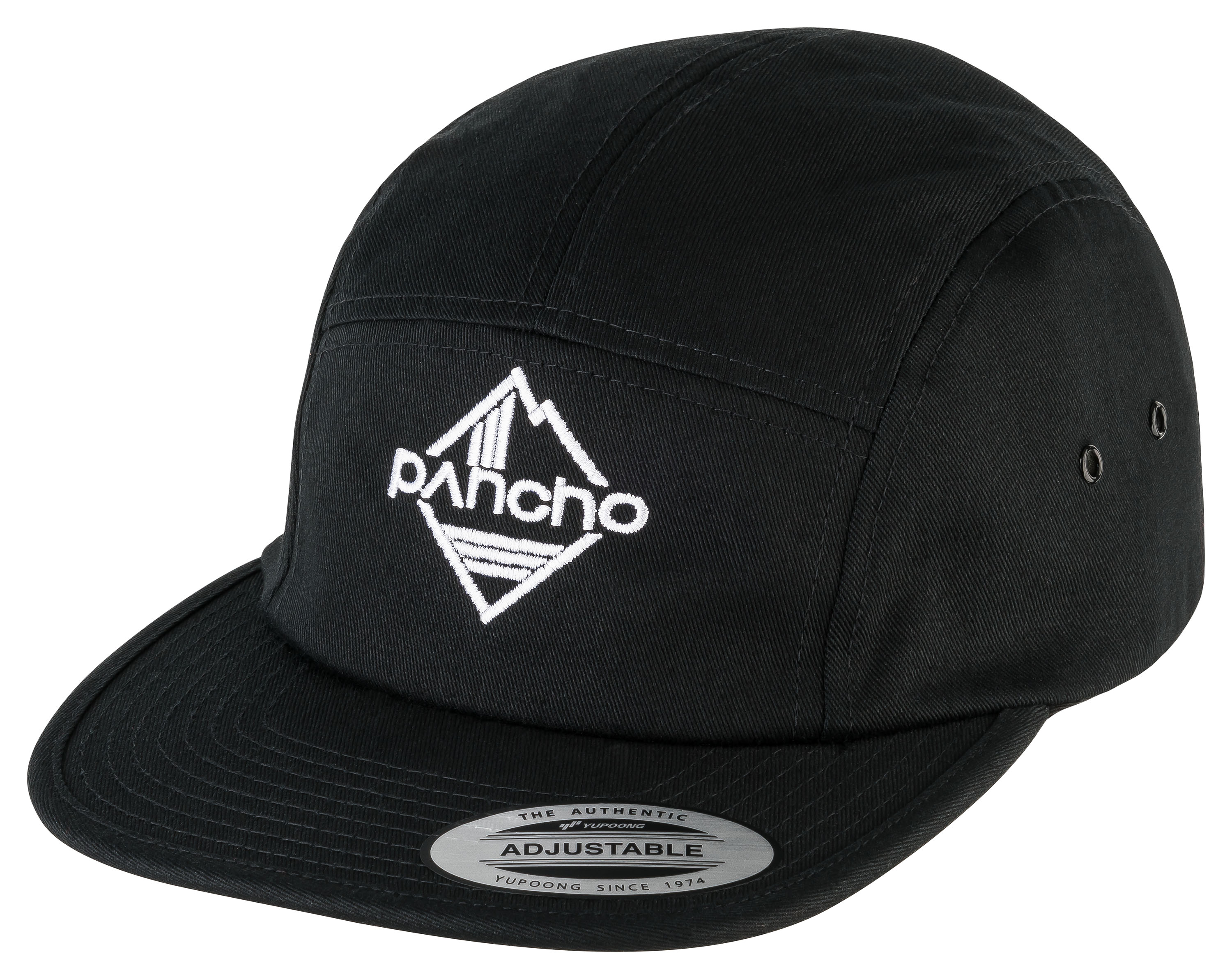 Pancho x Dirt Love, "5 Panel Cap", black 