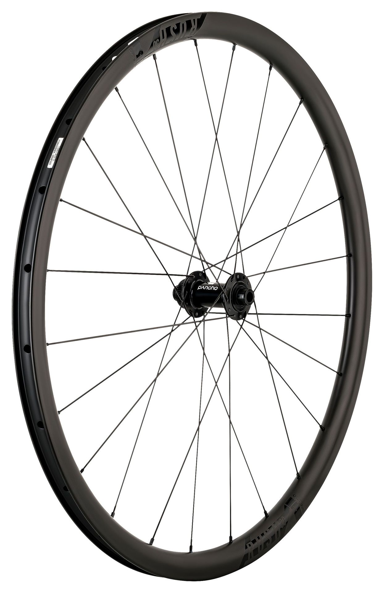 Panchowheels Hinterrad Rush 30 Disc Clincher / Pancho Pride Nabe Centerlock, Panchowheels Hinterrad Rush 30 Disc Clincher / Pancho Pride Nabe Centerlock,