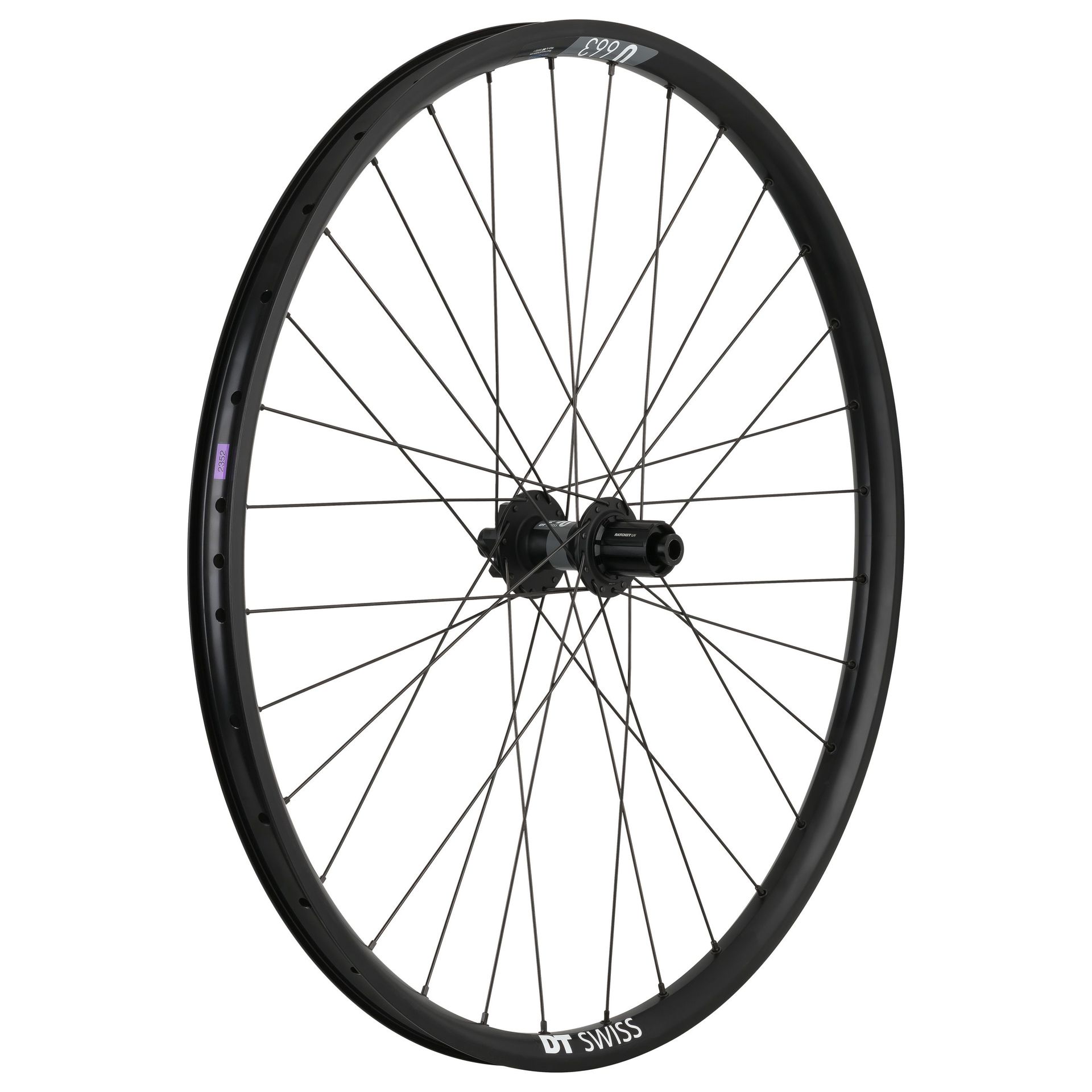 Panchowheels-Hinterrad DT Swiss U 663 27.5 / 370 6L, 148/12mm Boost, Shimano HG _PW398-HR6LHG_