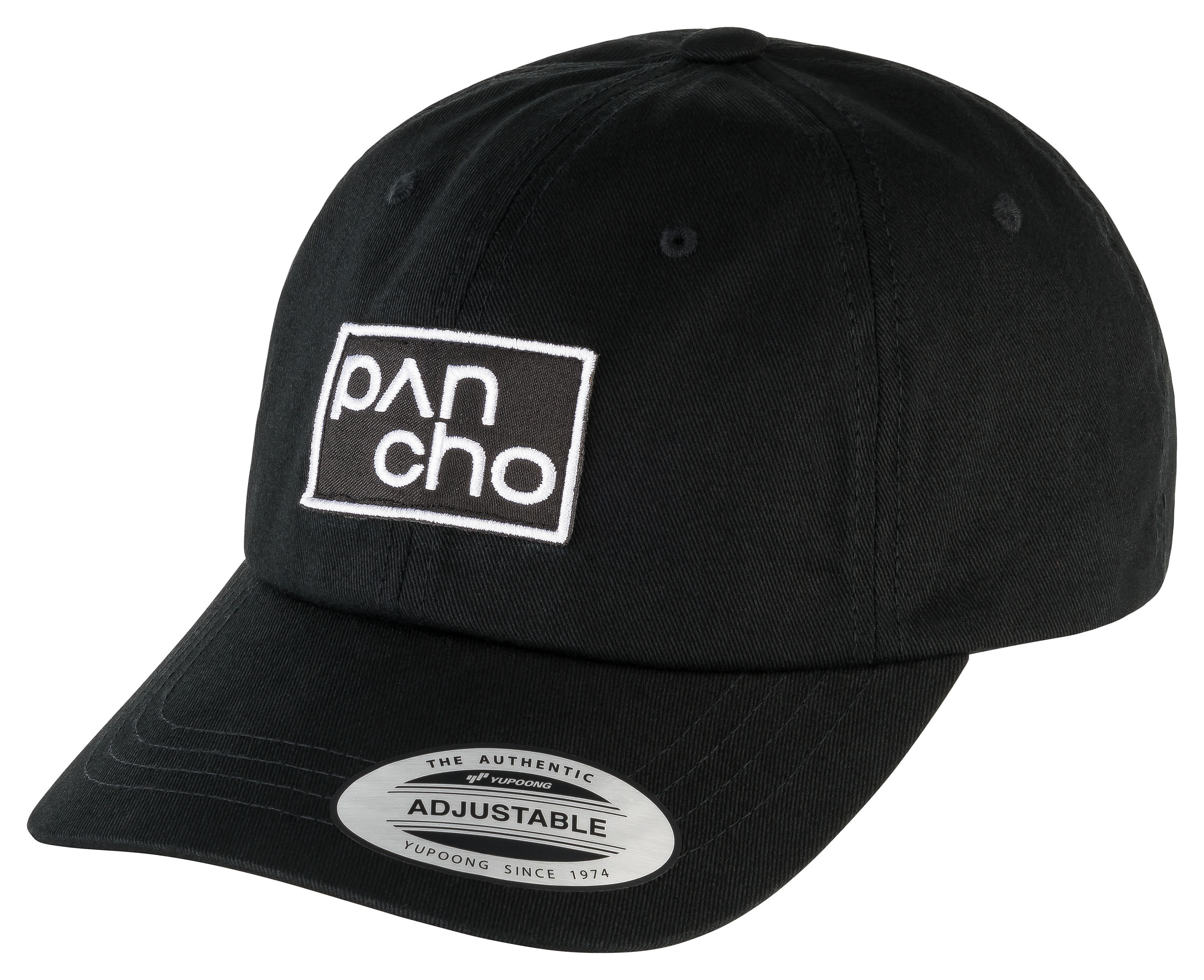 Pancho x Dirt Love, "Dad Cap", black 