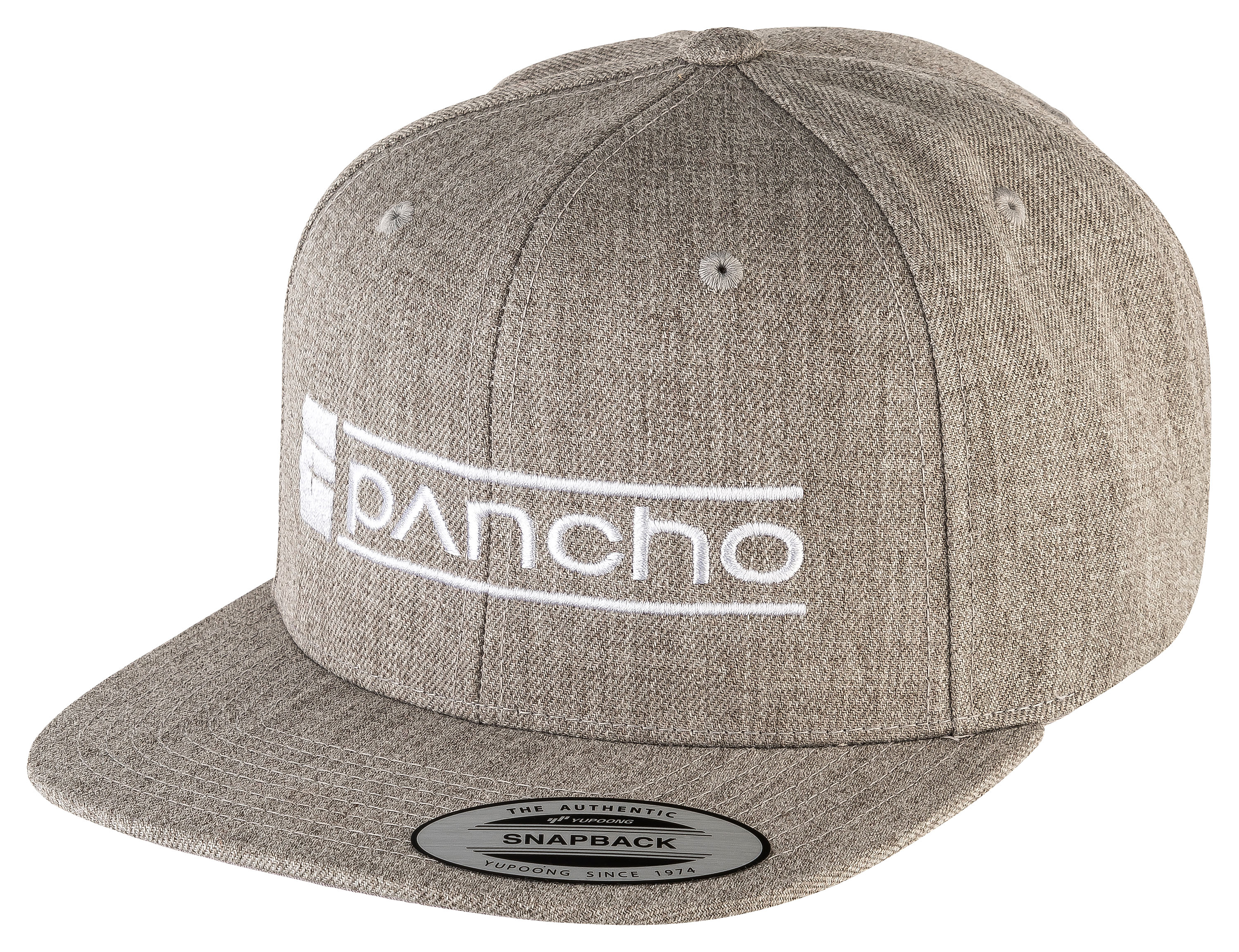 Pancho x Dirt Love "Snapback Cap", heather grey 