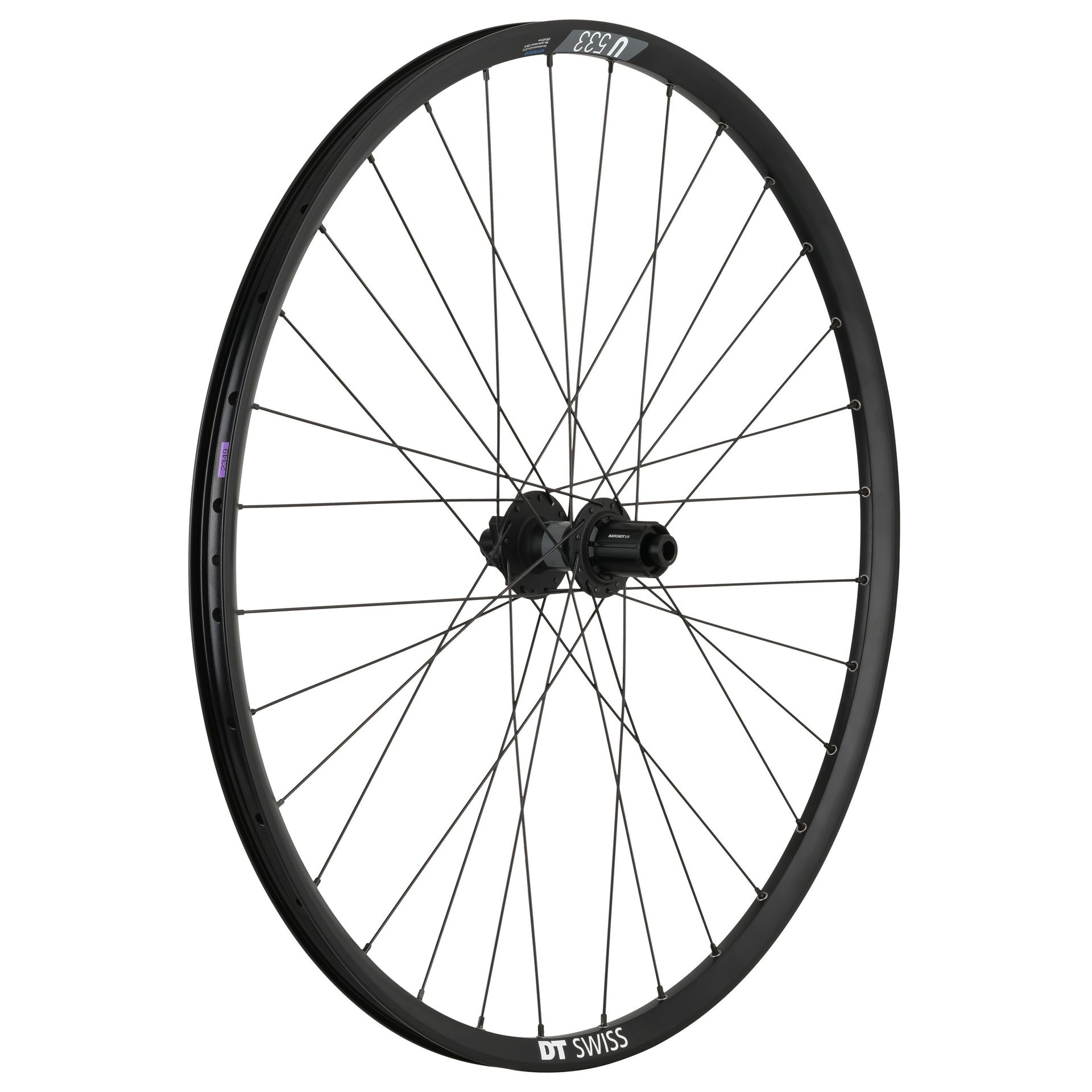 _PRO4459 Hinterrad DT Swiss U 533 27.5 / 370 6L, 142/12mm, Shimano HG/ Champion sw/ Me sw