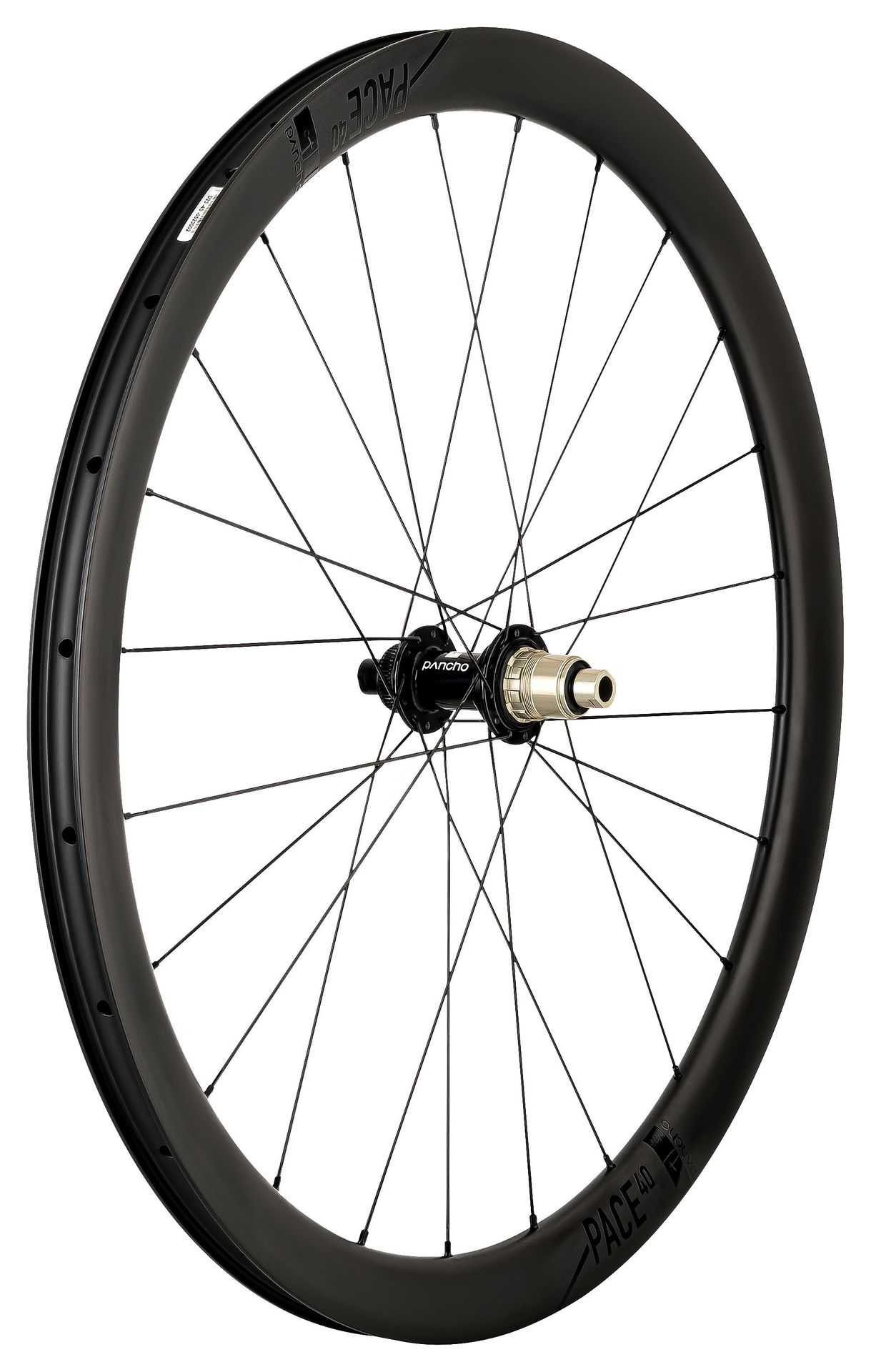 Panchowheels-Panchowheels Hinterrad Pace 40 Disc Clincher / DT Swiss 180 Centerlock, _PW355-HRCLXDR14212_