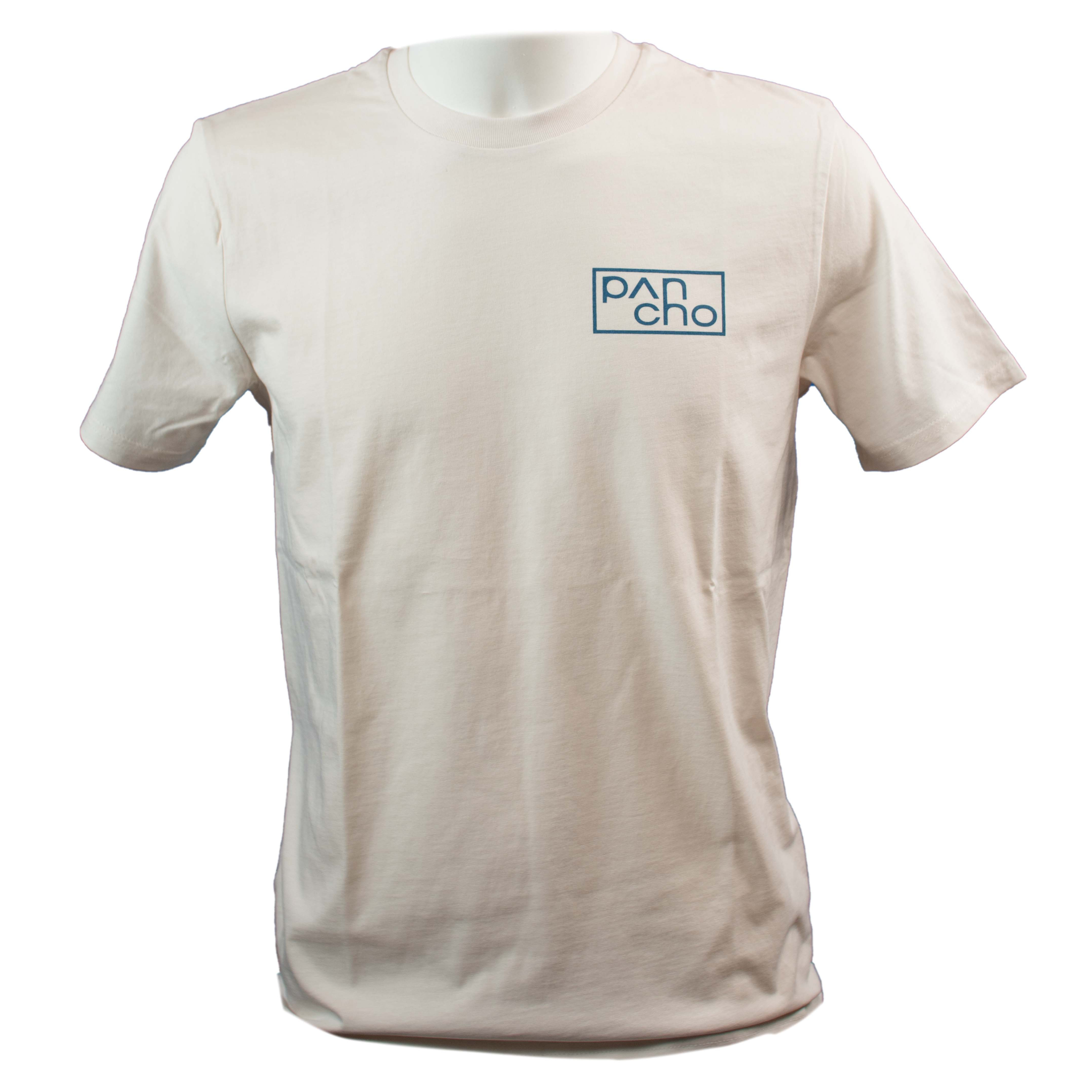 Panchowheels x Dirt Love T-Shirt "Surf the Trail", creme 