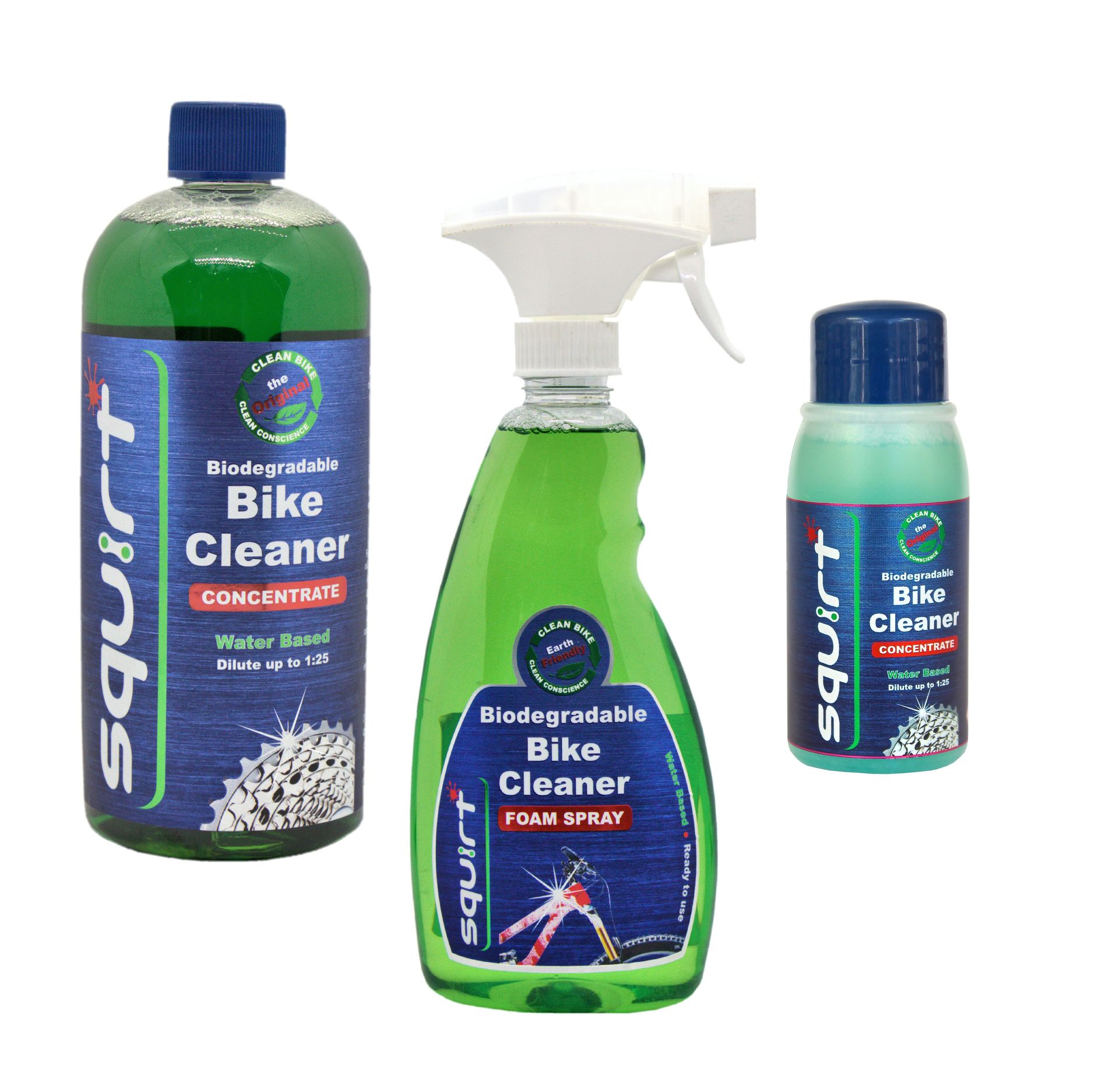 Squirt Lube Bio Bike Wash