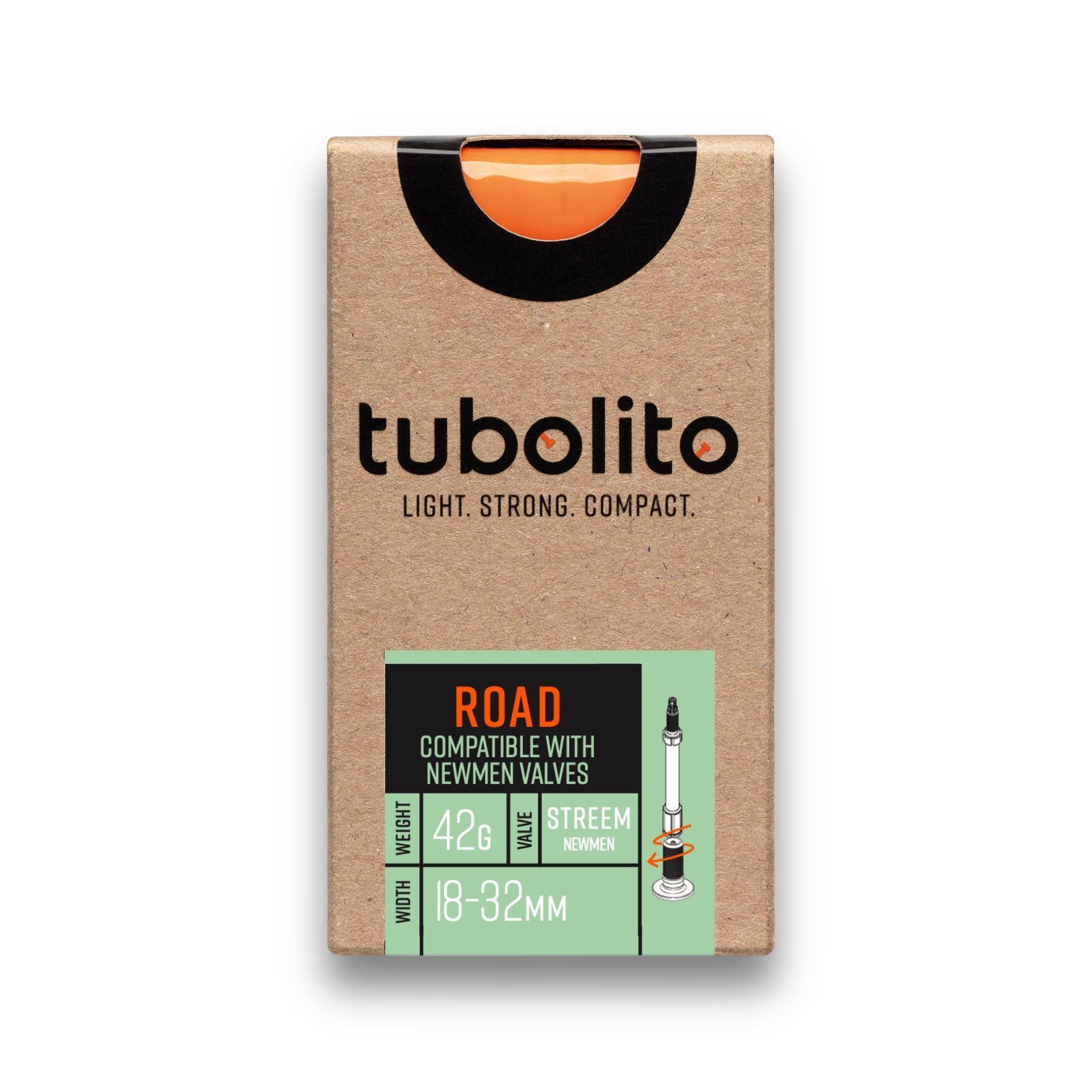 Tubolito-Tubolito Schlauch, Tubo-ROAD-NEWMEN, 700C, Streem Valve,_33000830_
