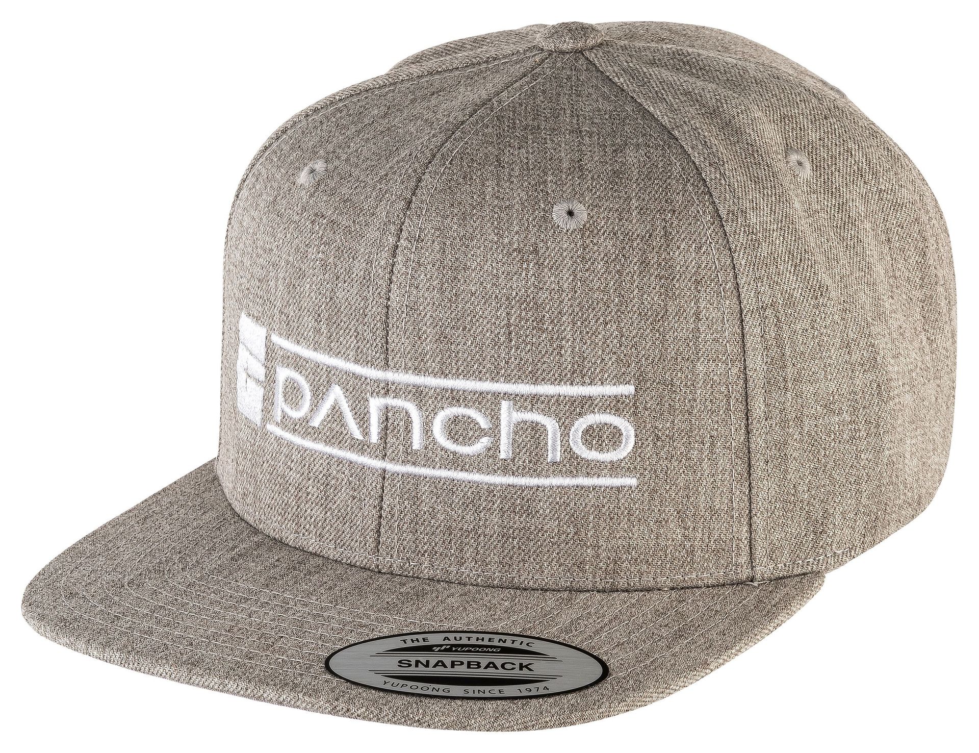 Pancho x Dirt Love "Snapback Cap", heather grey