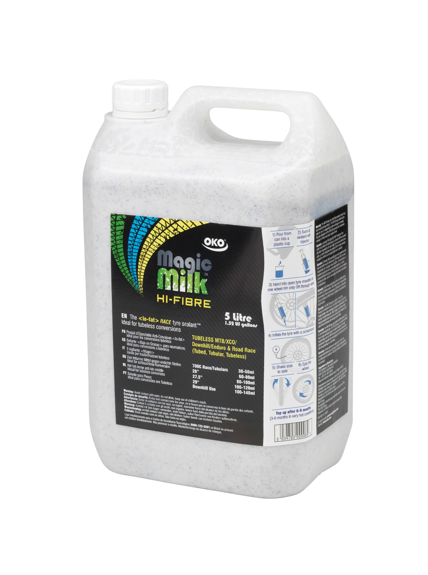 OKO Magic Milk, Hi-Fibre Race Sealant