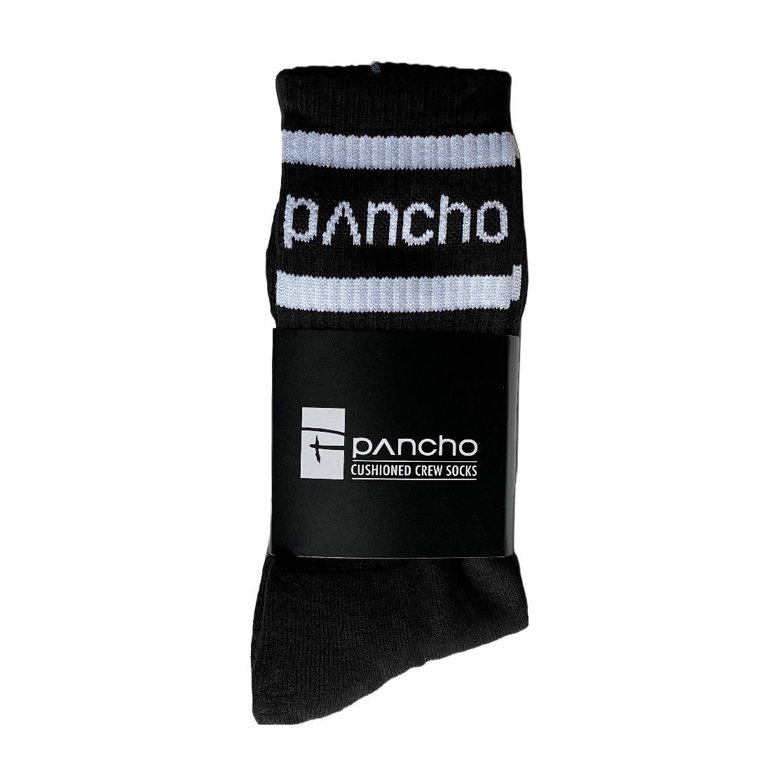 Pancho, Crew Socks, black - Gr. 39-44