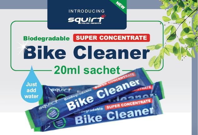 Squirtlube-Squirt Lube Bio Bike Wash Concentrate Box, 10x 30g Gel (10 Flaschen)_SQL018_