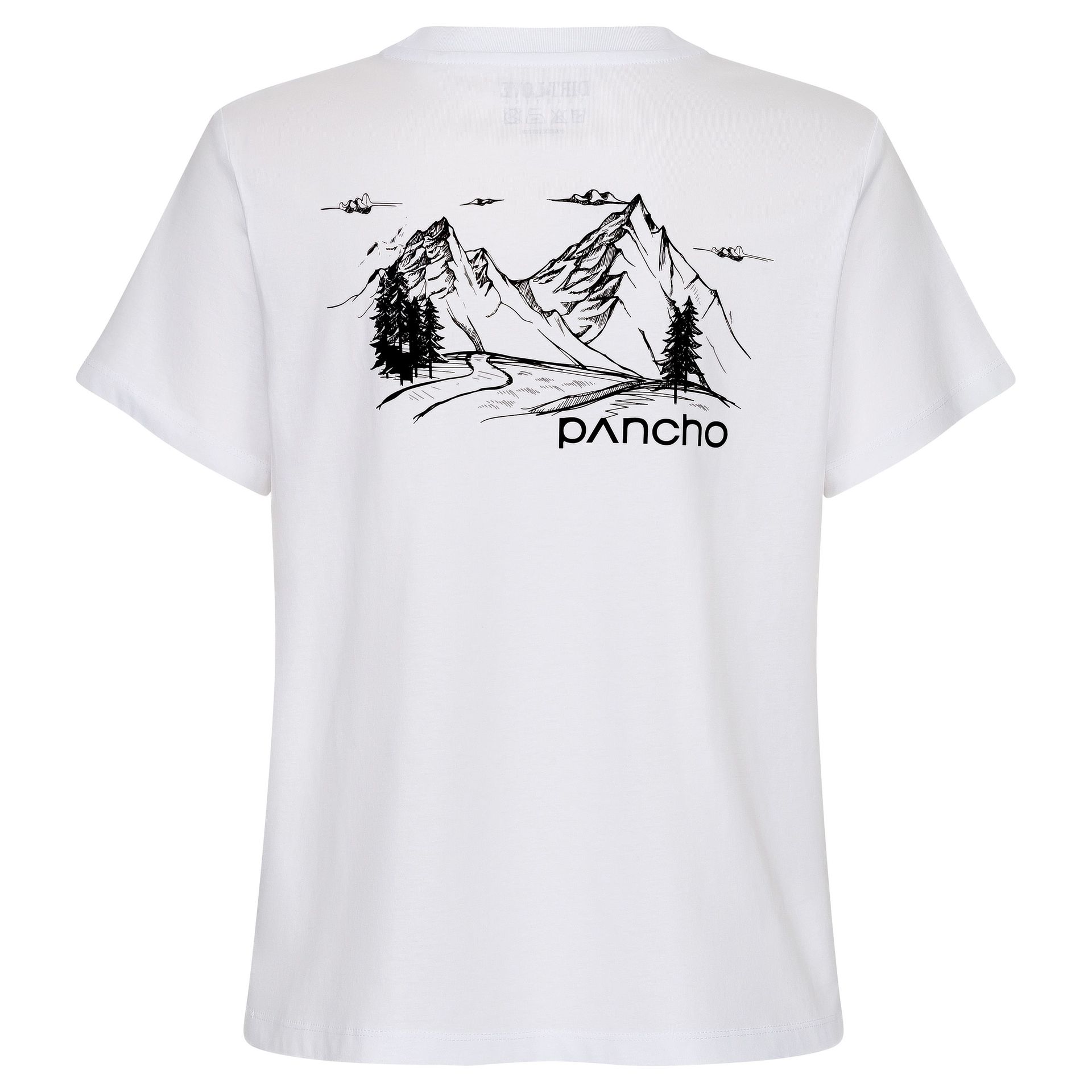 Panchowheels-Panchowheels x Dirt Love T-Shirt, Icon, Women, white_PWBE42_