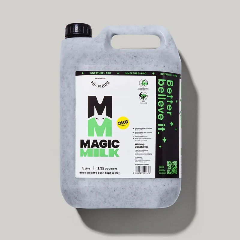OKO Global LLP-OKO Magic Milk, Innertube Sealant, Pro, 5 Liter_MMIHF.5000_