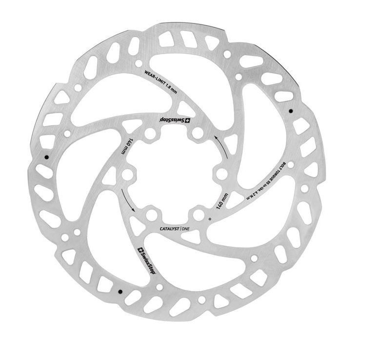 SwissStop-SwissStop Scheibenbremse Catalyst ONE, 6 Loch, 140mm_P100006100_