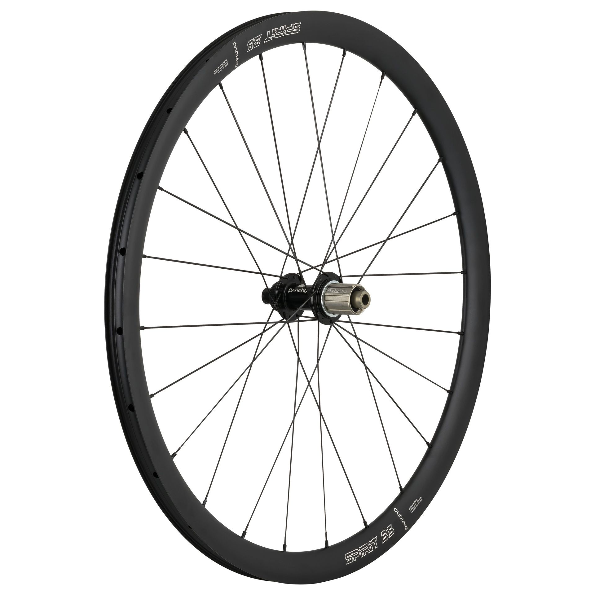Panchowheels-Panchowheels Hinterrad Spirit 35, Disc / Pancho Nabe Centerlock, 142/12mm,_PW260-HRCL14212_